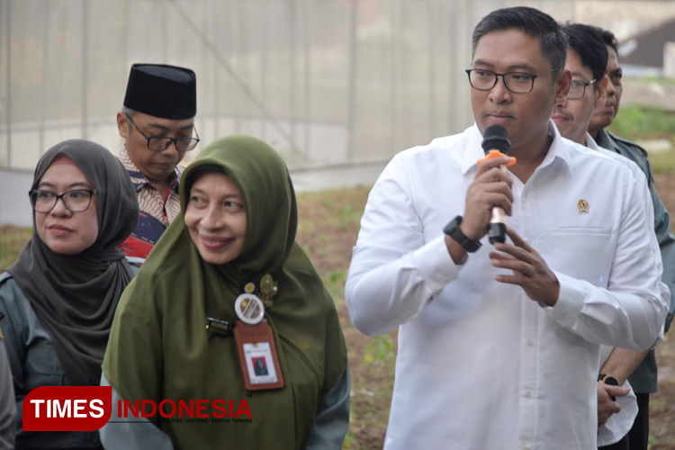 Wakil Menteri Pertanian (Wamentan) Sudaryono (Berbaju putih). (Foto: Adhitya Hendra/TIMES Indonesia)