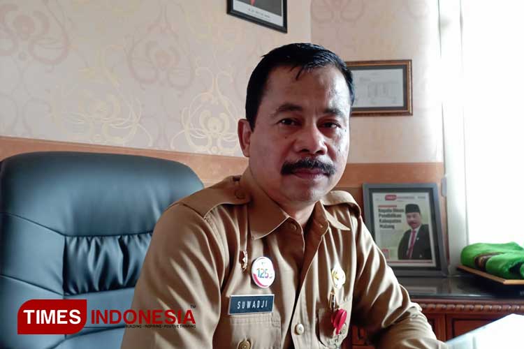 Kepala Dinas Pendidikan Kabupaten Malang, Dr Suwadji SIP, M.Si. (Foto: Amin/TIMES Indonesia)