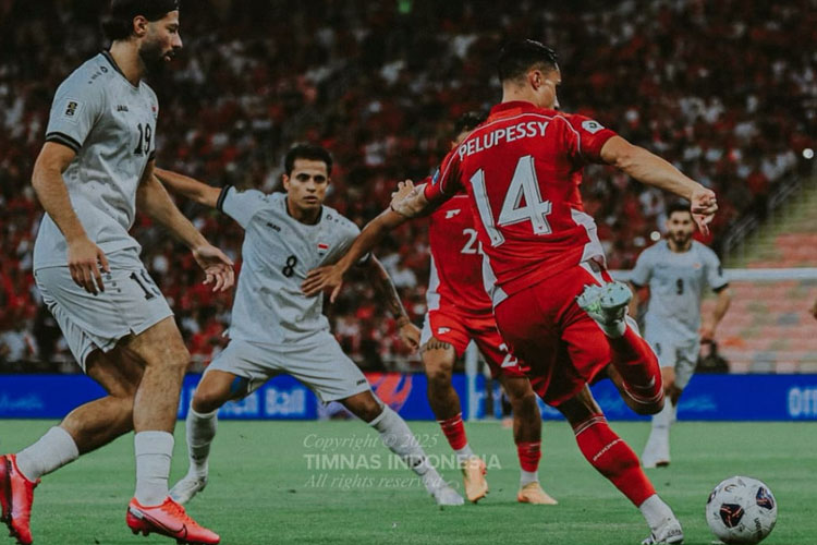 Mimpi Indonesia ke Piala Dunia 2026 Pupus di Tangan Irak