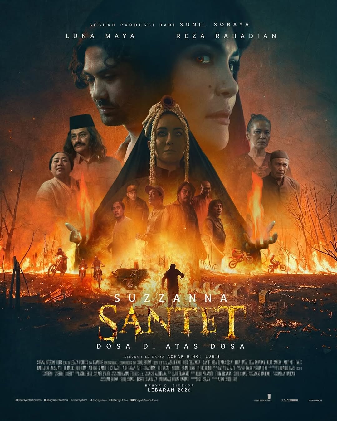 Segera Tayang, Film Horor Paling Dinanti 'Suzzanna Santet Dosa di Atas Dosa'